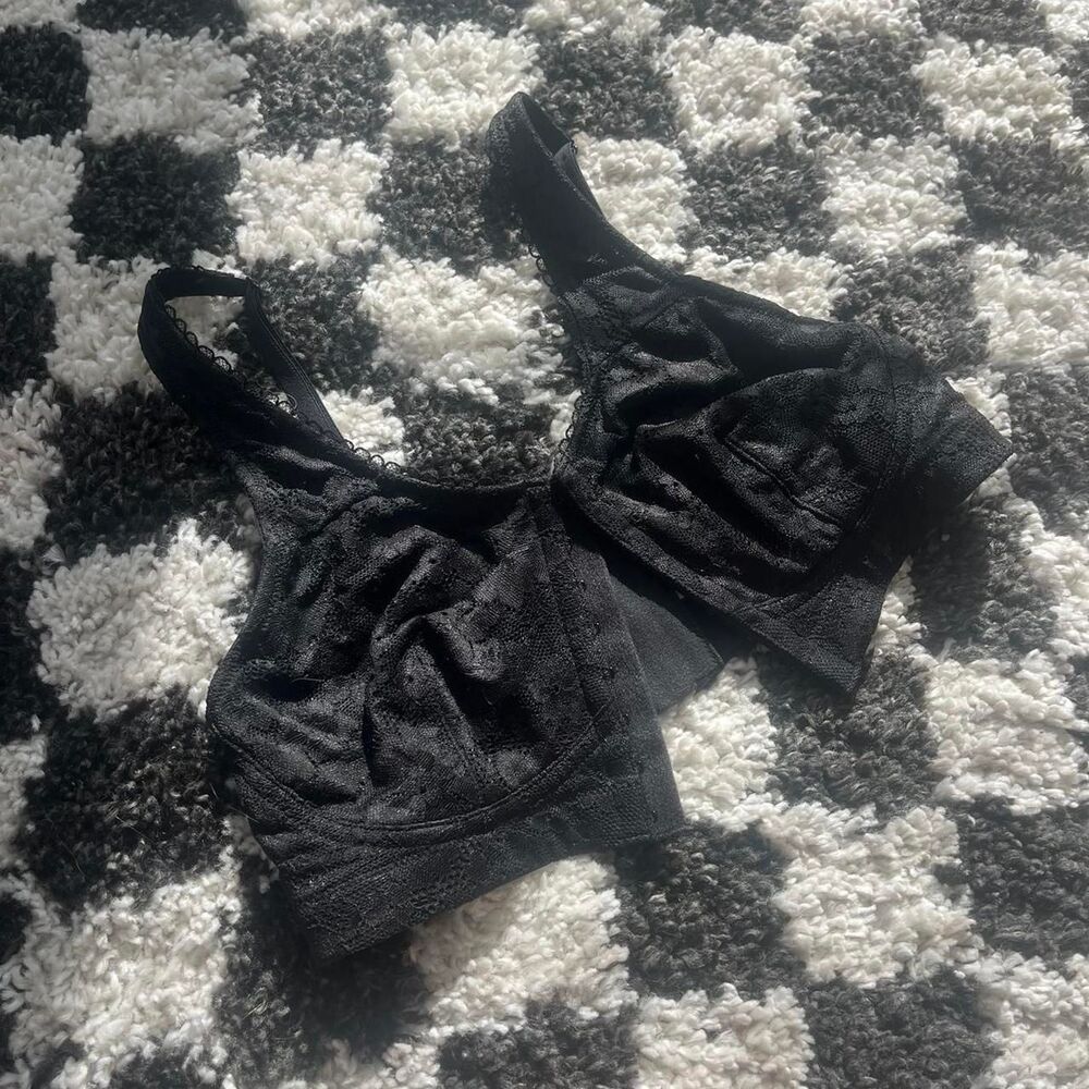 Victoria-s-secret Women's Black and White Bra